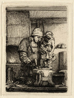 KG 03687
<br/>
Goudsmid ( B 123 )
<br/>
<em>Rembrandt (1606-1669)</em>